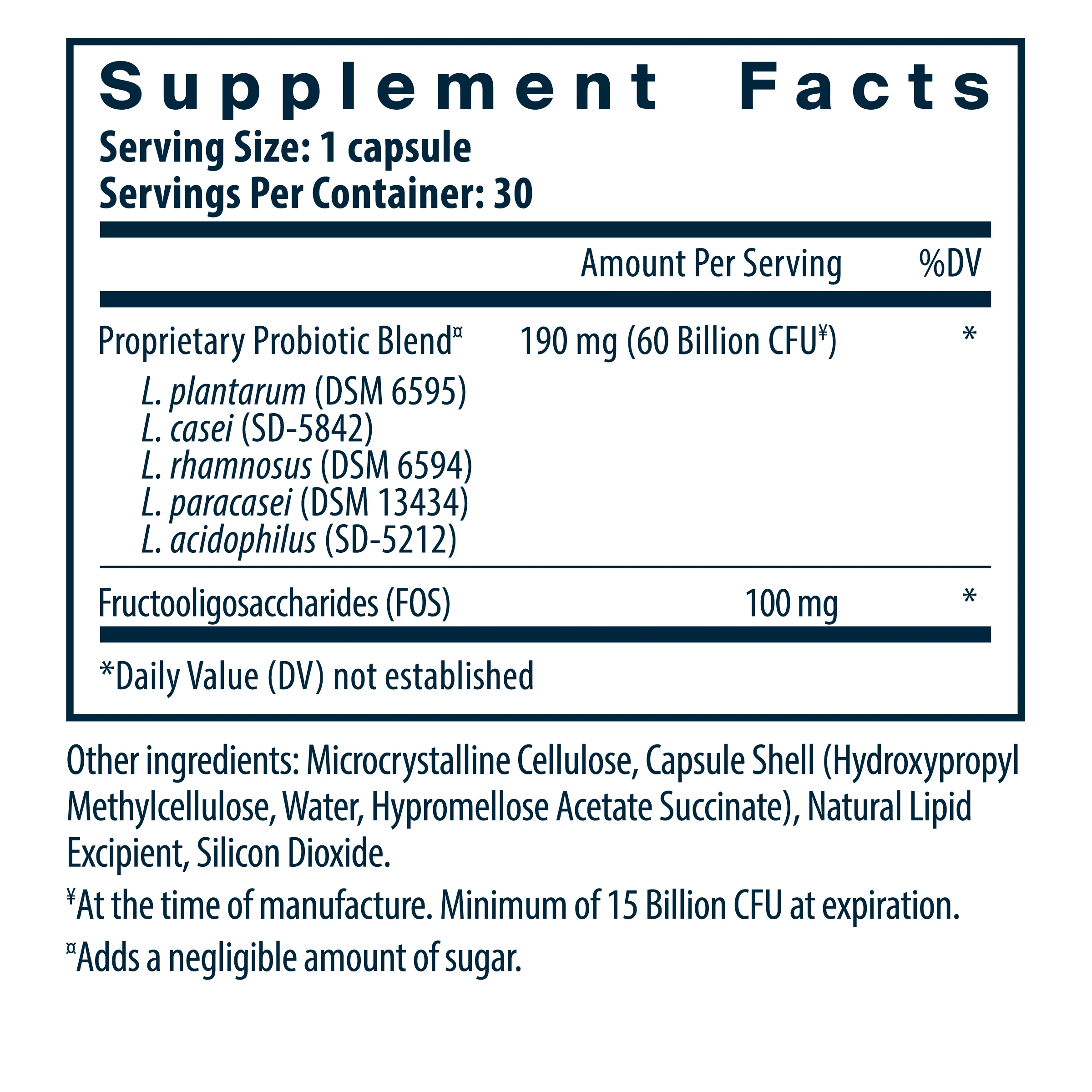 Hyperbiotics Prebiotic + Probiotic 60 Billion CFU - Image 2