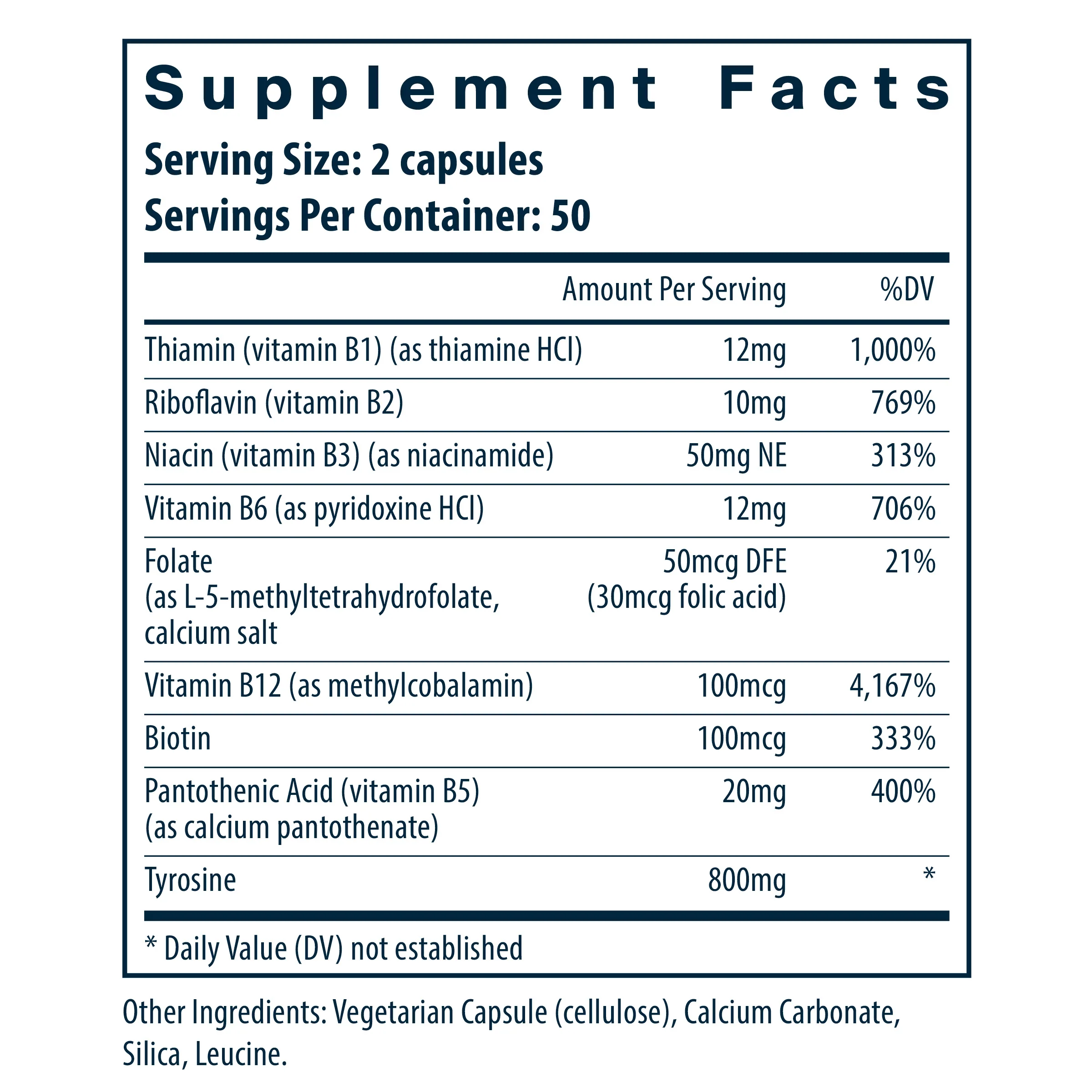 Tyrosine and B Vitamins - Image 2