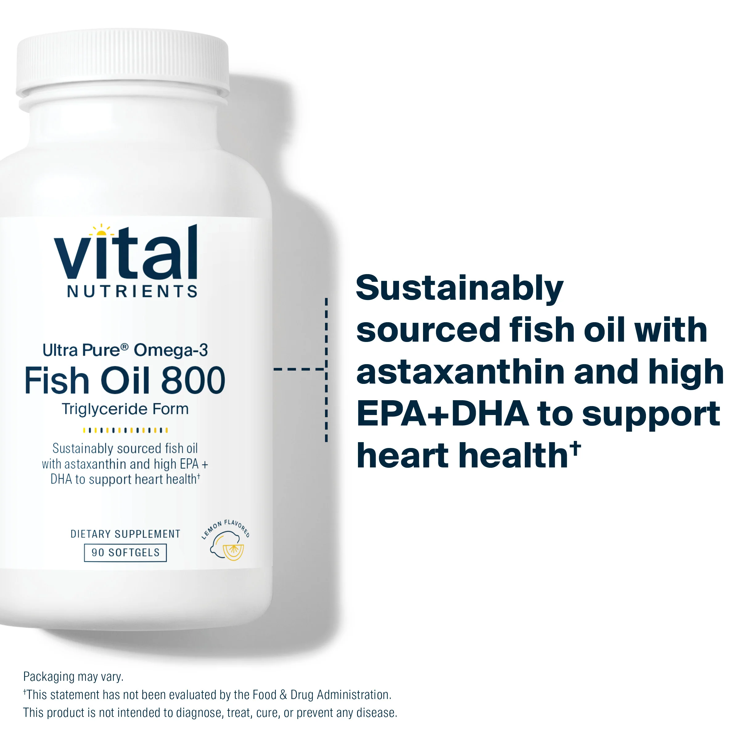 Ultra Pure® Fish Oil 800 Triglyceride Form Pharmaceutical Grade - Image 3