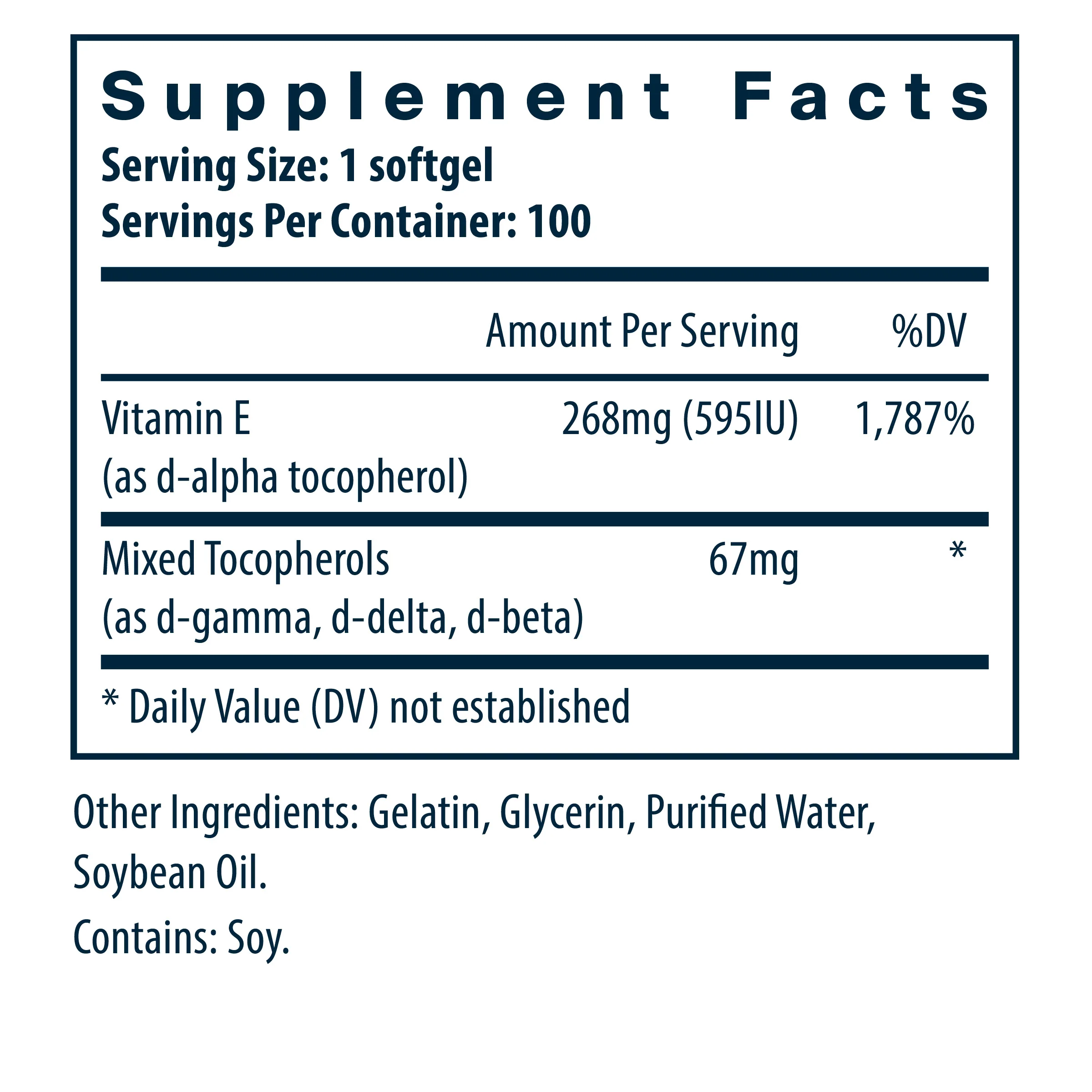 Vitamin E 400 (with mixed tocopherols) - Image 2